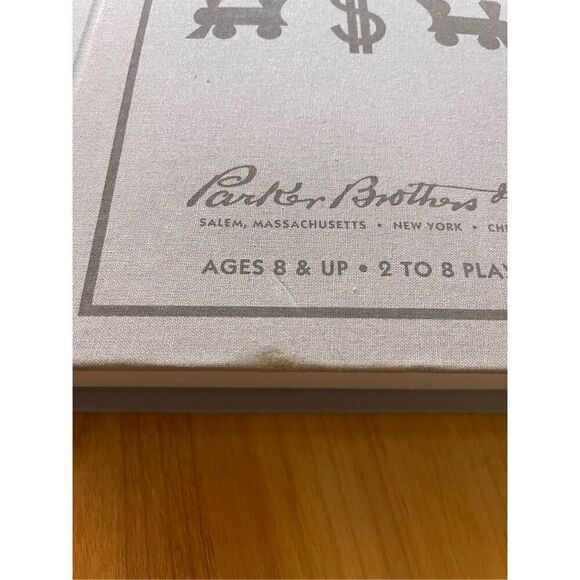 Monopoly Vintage Bookshelf Edition Book Box Grey - Picture 9 of 9